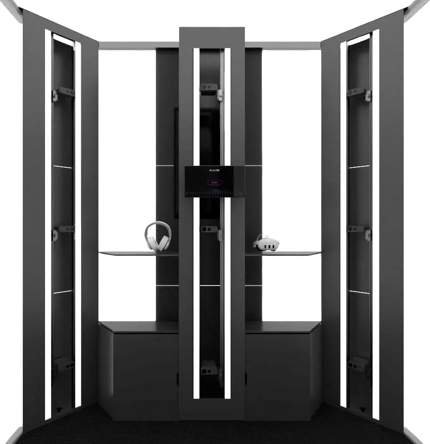 HoloCabine — full-body capture hardware